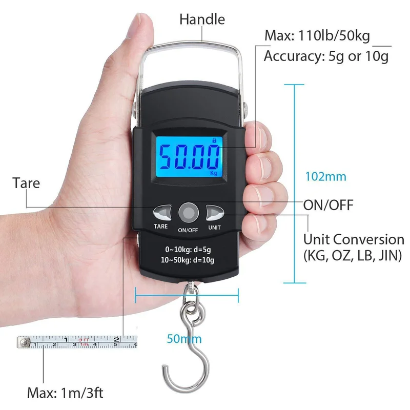 FLYSAND 110lb/50kg Electronic  - Fishing Depth Finder 评论和价格