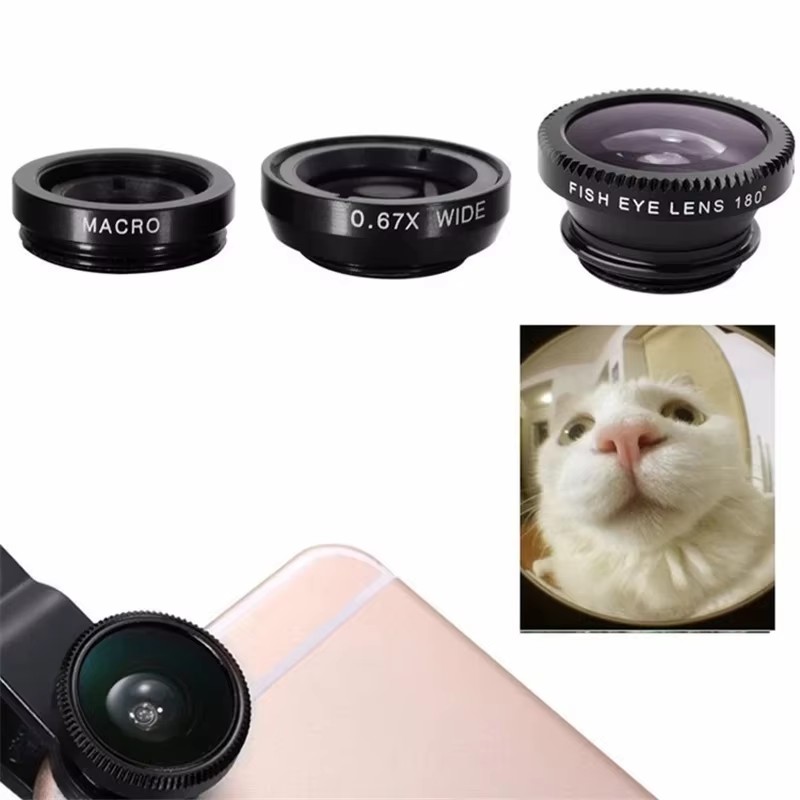 3In1 Mobile Phone Fish Eye Len - Fishing Camera 评论和价格