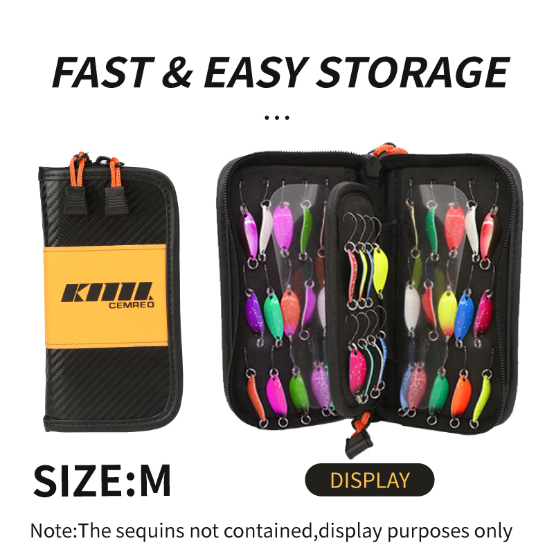 Fishing Lure Bag Spoon Lure Wa - Fish Finder Case 评论和价格