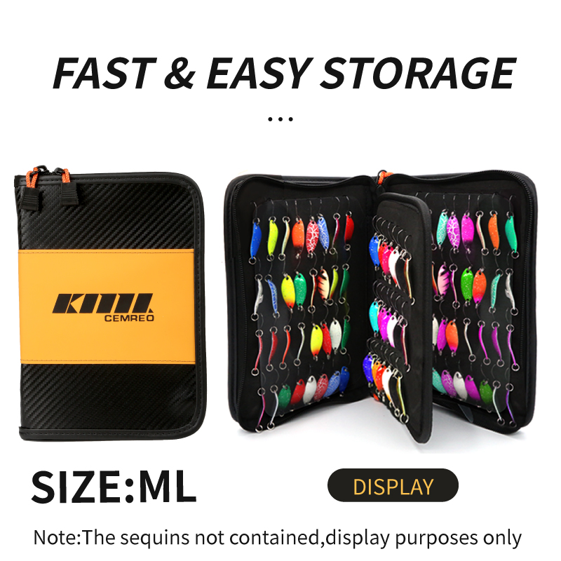 Fishing Lure Bag Spoon Lure Wa - Fish Finder Case 评论和价格