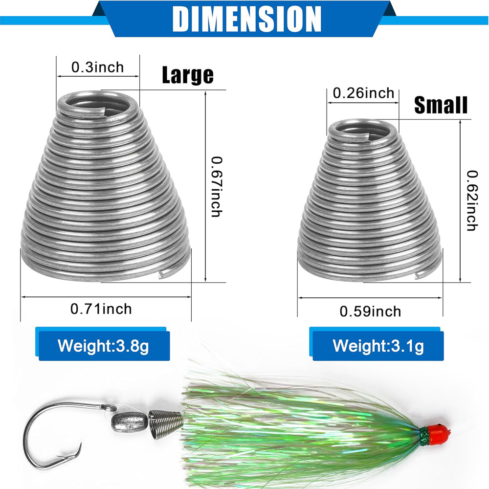 20Pcs Ballyhoo Bait Rigging Sp - Fishing Depth Finder 评论和价格