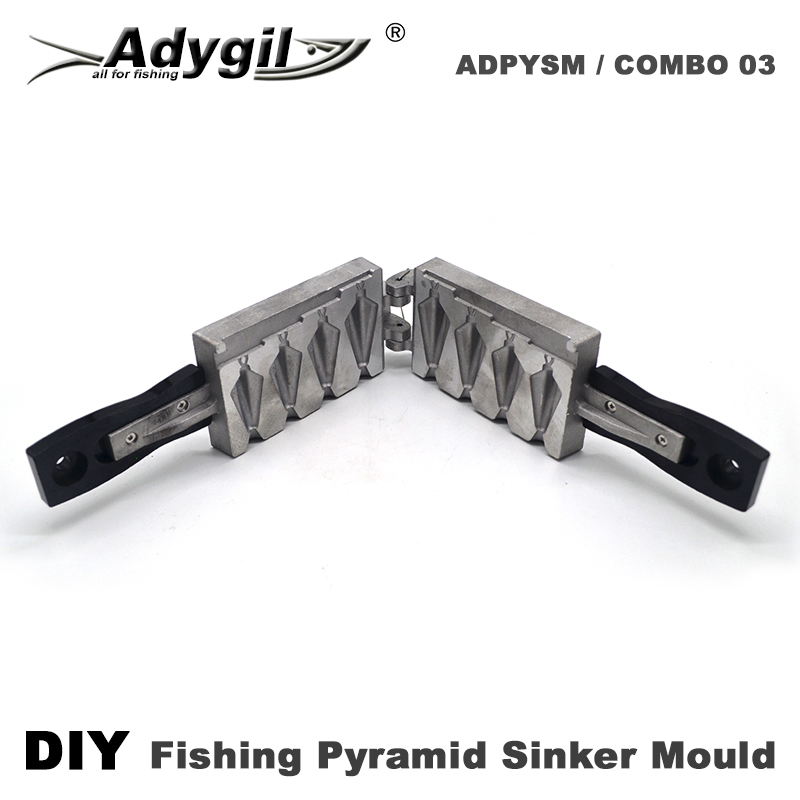 Adygil DIY Pyramid Sinker Moul - Fishing Depth Finder 评论和价格