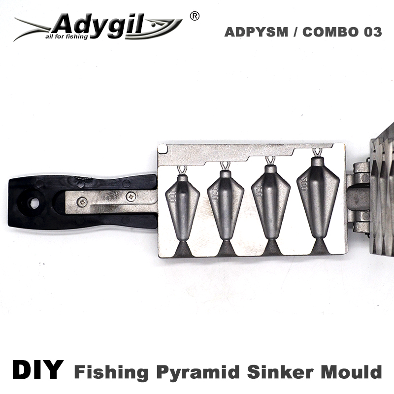Adygil DIY Pyramid Sinker Moul - Fishing Depth Finder 评论和价格